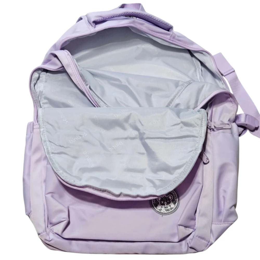 Lavender Backpack – Multiple Pockets, Lightweight, Adjustable Straps
